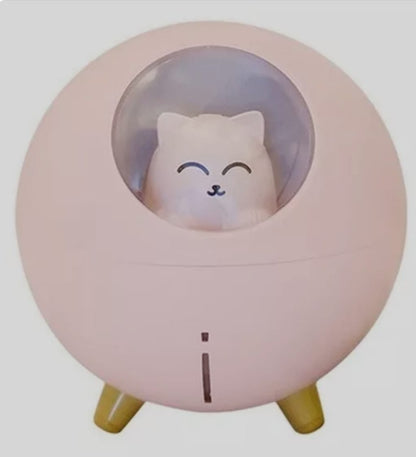 🐱 HUMIFICADOR LAMPARA GATITO